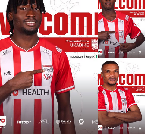 Done deals: 1993 Armenian champions Ararat Yerevan sign five promising Nigerian players